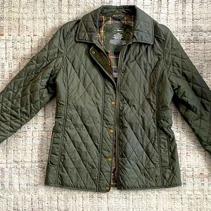 L.L.Bean Quilted Riding Jacket